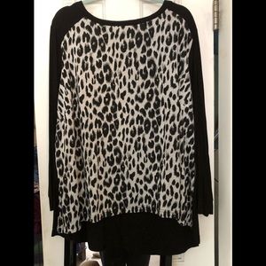 Animal Print Top